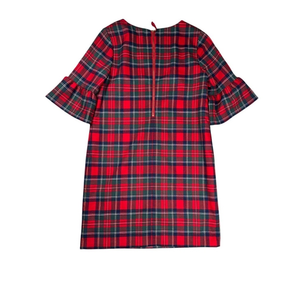 Vineyard Vines Greenwhich Flutter Sleeve Holiday Christmas Plaid Dress Sz 00